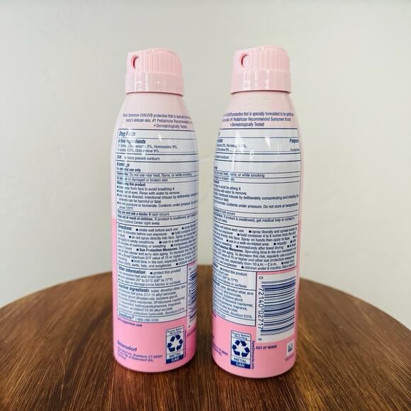 Coppertone Water Babies Spray Sunscreen SPF 50, 6 Oz, Lot Of 2 Sealed Exp 7/27 - Picture 2 of 5